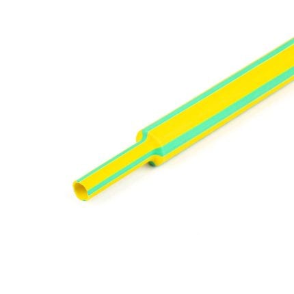Krimpkous NS 2:1 6,4/3,2 mm geel/groen UL VW-1 (Rol 150 mtr)