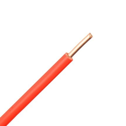 VD draad (H07V-U) 1,5 mm2 rood (Eca) (Doosje 100 mtr)