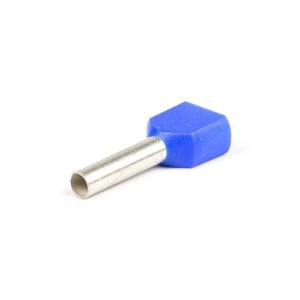 Z&F adereindhuls geïsoleerd 0,75X8 mm blauw (Bandvorm 5000 stuks)