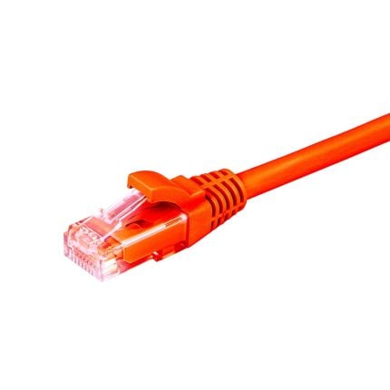Cat6 LSZH U/UTP patchkabel rood 50 cm lang (Zak 0,5 mtr)