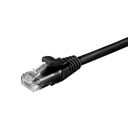 Cat5e U/UTP patchkabel zwart (Zak 25 mtr)